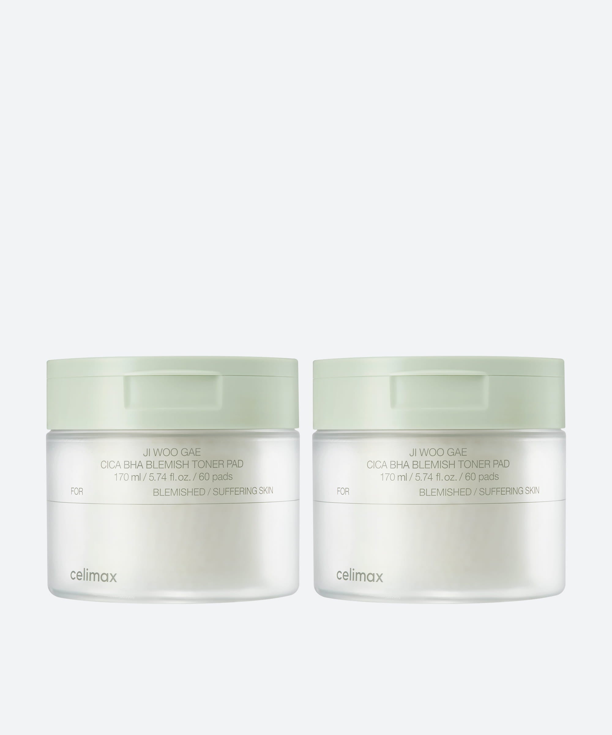Ji Woo Gae Cica BHA Blemish Toner Pad