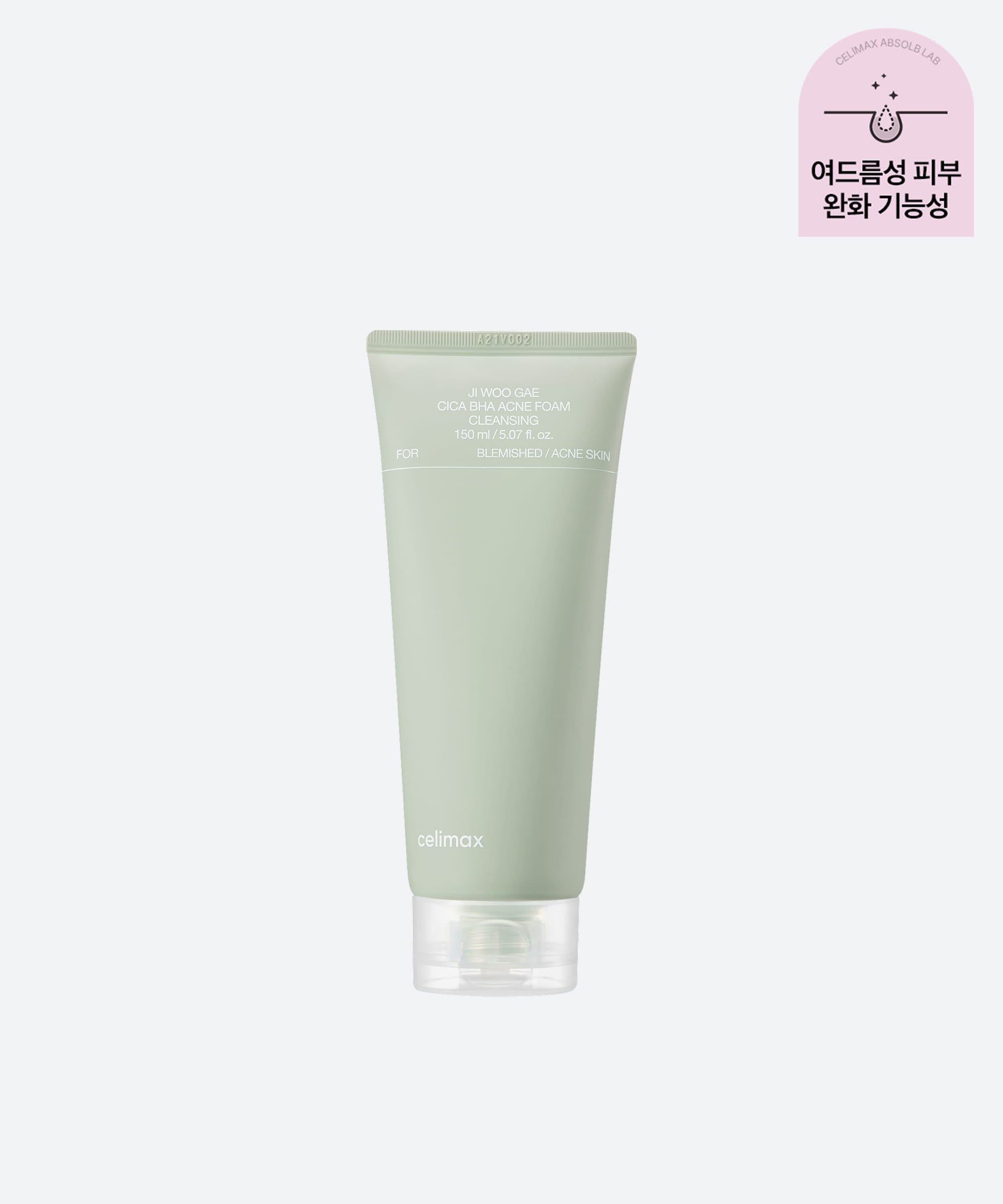 Ji Woo Gae Cica BHA Acne Foam Cleansing