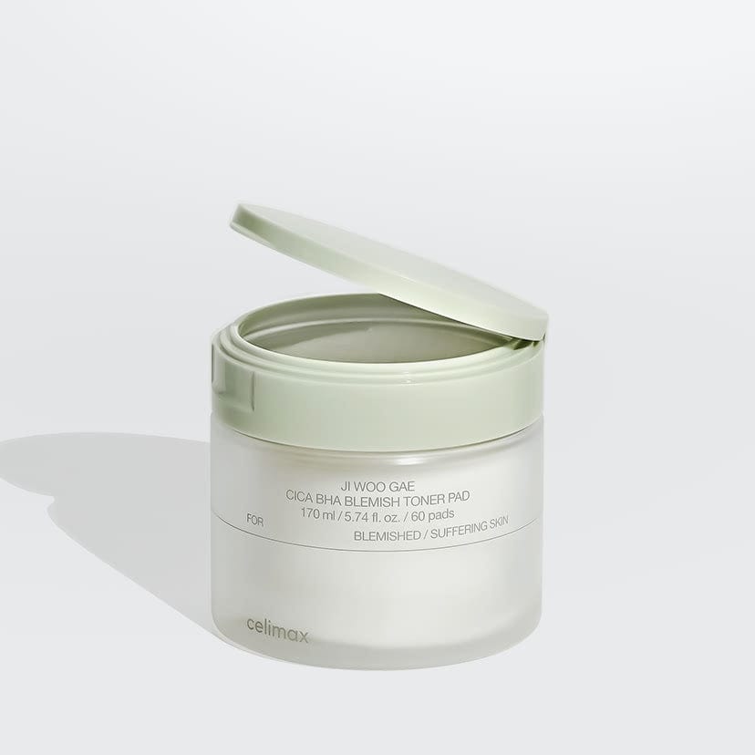 Ji Woo Gae Cica BHA Blemish Toner Pad 60pad