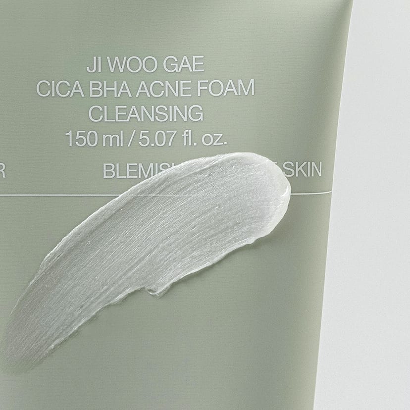 Ji Woo Gae Cica BHA Acne Foam Cleansing 150ml